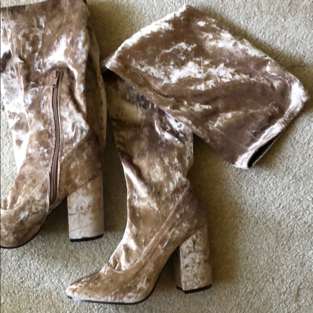 Brand new Asos Katcher Heeled over the knee Boots